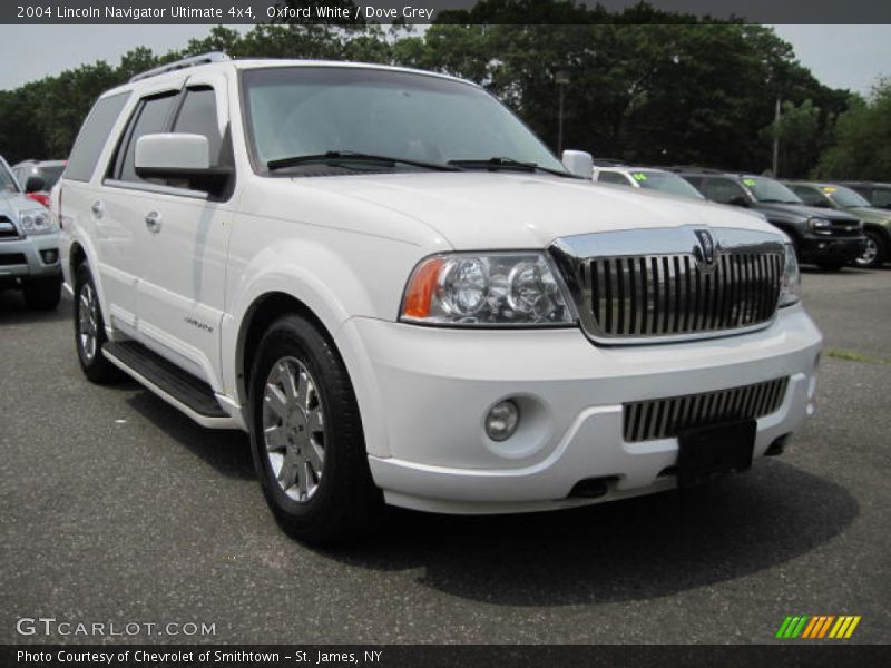 Oxford White / Dove Grey 2004 Lincoln Navigator Ultimate 4x4