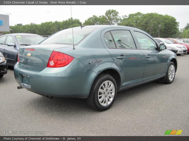 Silver Moss Metallic / Gray 2009 Chevrolet Cobalt LS Sedan