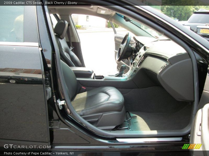 Black Cherry / Ebony 2009 Cadillac CTS Sedan