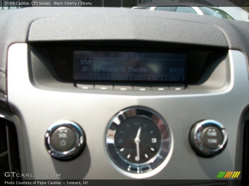 Black Cherry / Ebony 2009 Cadillac CTS Sedan