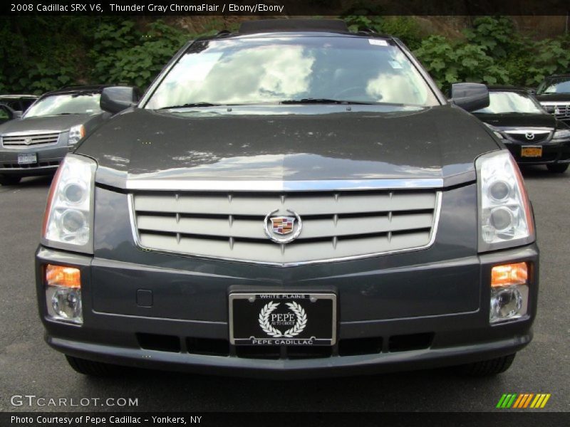 Thunder Gray ChromaFlair / Ebony/Ebony 2008 Cadillac SRX V6