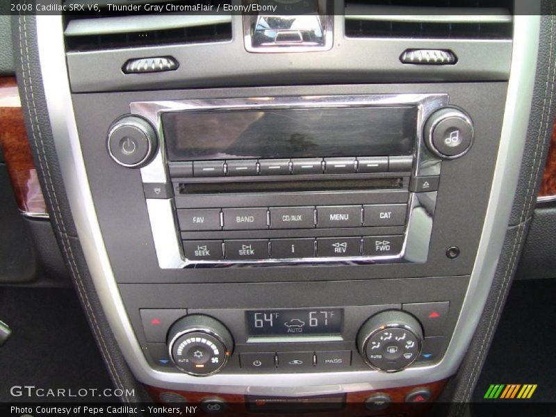 Thunder Gray ChromaFlair / Ebony/Ebony 2008 Cadillac SRX V6