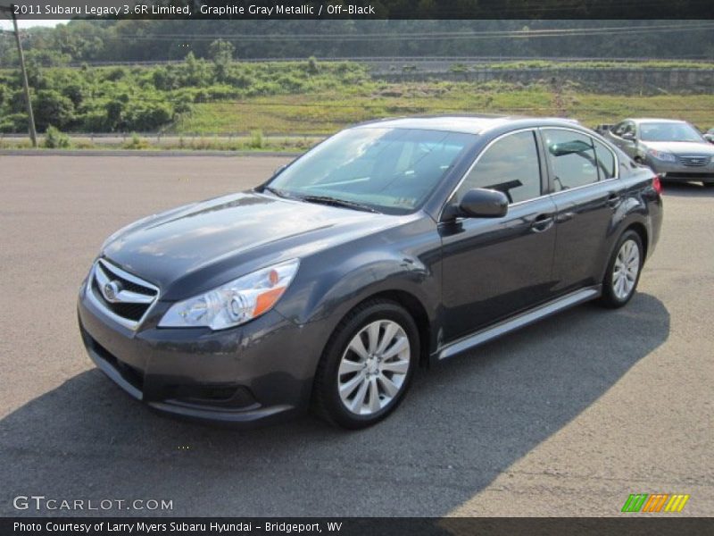 Graphite Gray Metallic / Off-Black 2011 Subaru Legacy 3.6R Limited