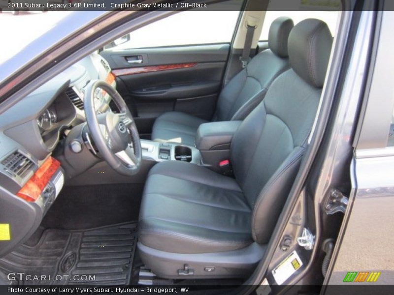  2011 Legacy 3.6R Limited Off-Black Interior