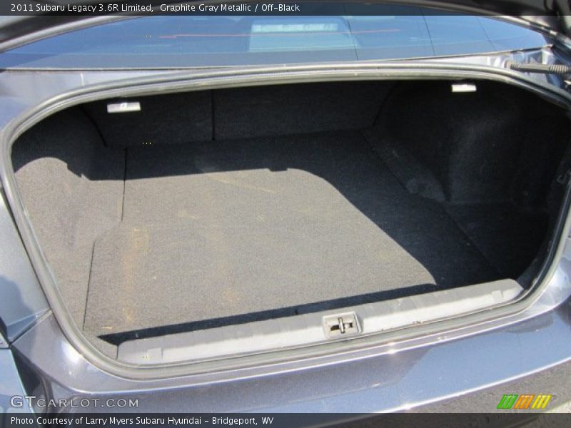 Graphite Gray Metallic / Off-Black 2011 Subaru Legacy 3.6R Limited