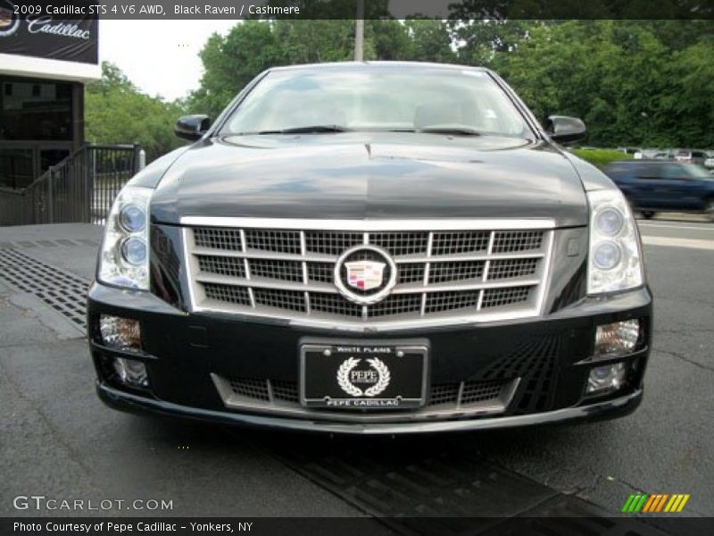 Black Raven / Cashmere 2009 Cadillac STS 4 V6 AWD