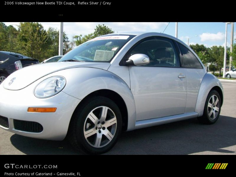 Reflex Silver / Grey 2006 Volkswagen New Beetle TDI Coupe