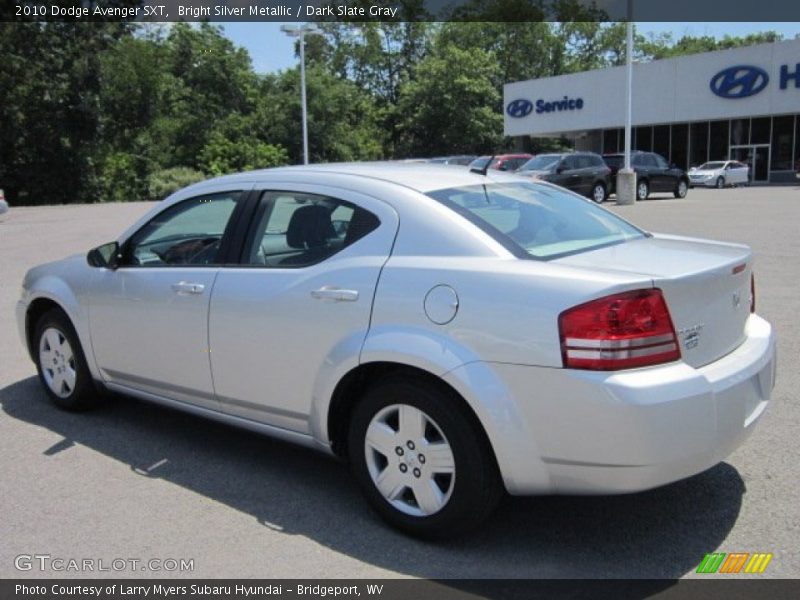 Bright Silver Metallic / Dark Slate Gray 2010 Dodge Avenger SXT