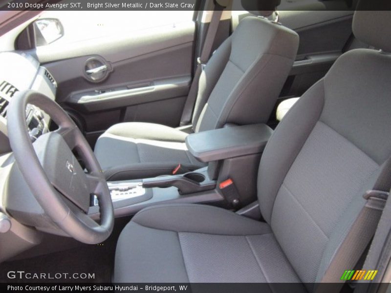 Bright Silver Metallic / Dark Slate Gray 2010 Dodge Avenger SXT