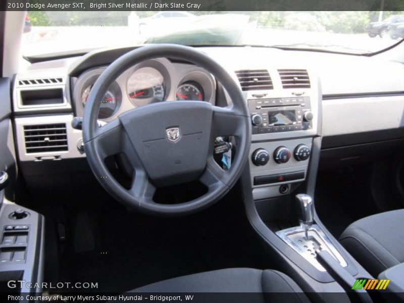 Bright Silver Metallic / Dark Slate Gray 2010 Dodge Avenger SXT