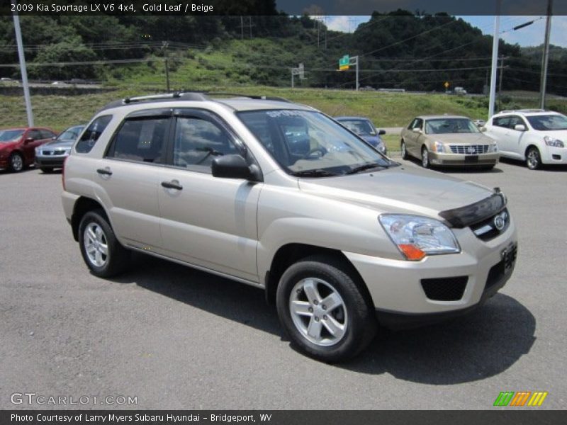 Gold Leaf / Beige 2009 Kia Sportage LX V6 4x4