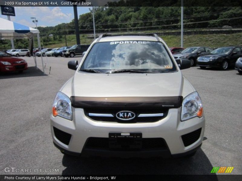 Gold Leaf / Beige 2009 Kia Sportage LX V6 4x4