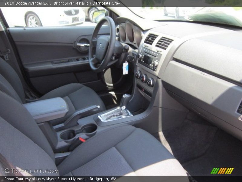 Bright Silver Metallic / Dark Slate Gray 2010 Dodge Avenger SXT