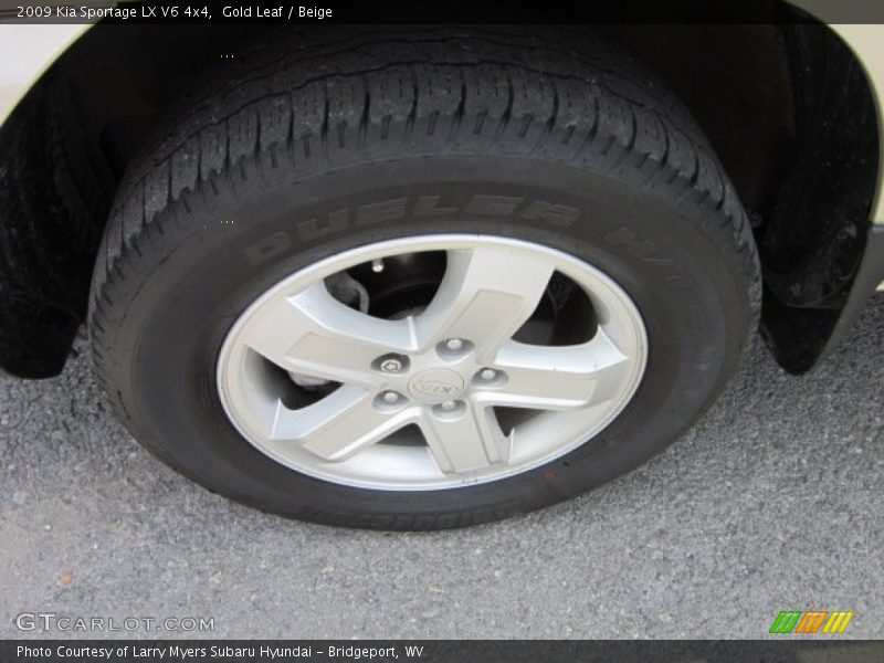 Gold Leaf / Beige 2009 Kia Sportage LX V6 4x4
