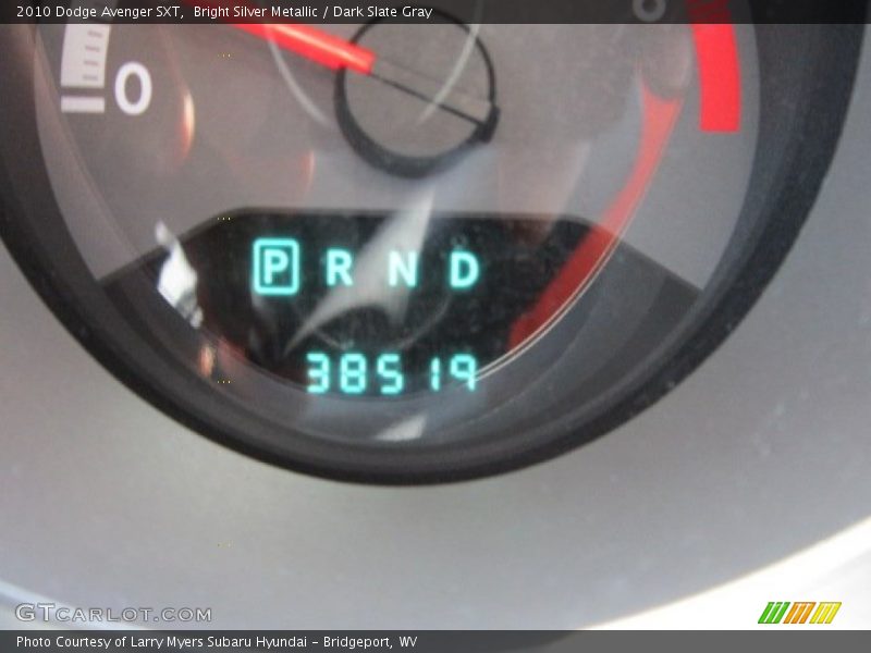 Bright Silver Metallic / Dark Slate Gray 2010 Dodge Avenger SXT