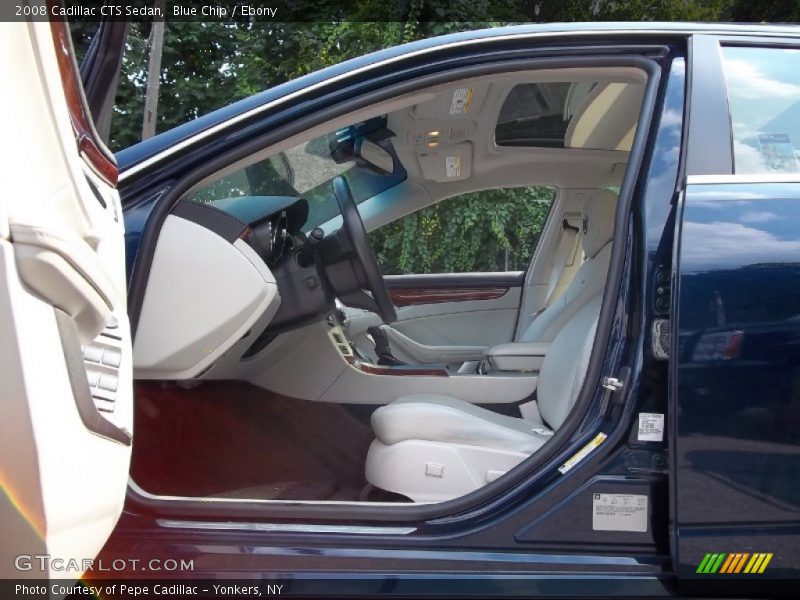 Blue Chip / Ebony 2008 Cadillac CTS Sedan