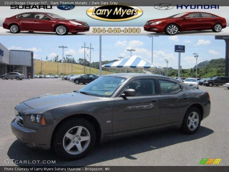 Dark Titanium Metallic / Dark Slate Gray 2010 Dodge Charger SXT