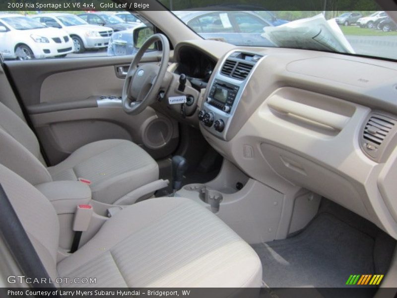 Gold Leaf / Beige 2009 Kia Sportage LX V6 4x4