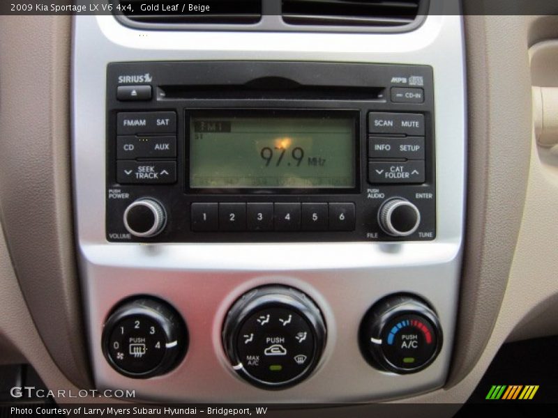 Gold Leaf / Beige 2009 Kia Sportage LX V6 4x4
