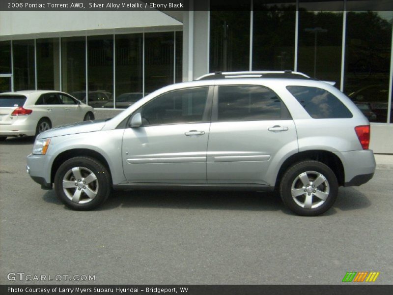 Silver Alloy Metallic / Ebony Black 2006 Pontiac Torrent AWD