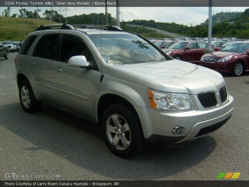 Silver Alloy Metallic / Ebony Black 2006 Pontiac Torrent AWD