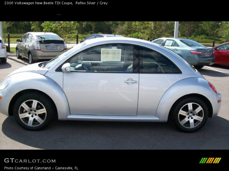 Reflex Silver / Grey 2006 Volkswagen New Beetle TDI Coupe