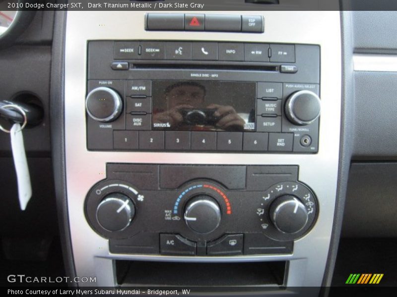 Dark Titanium Metallic / Dark Slate Gray 2010 Dodge Charger SXT