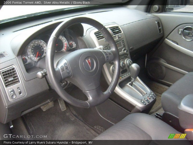 Silver Alloy Metallic / Ebony Black 2006 Pontiac Torrent AWD