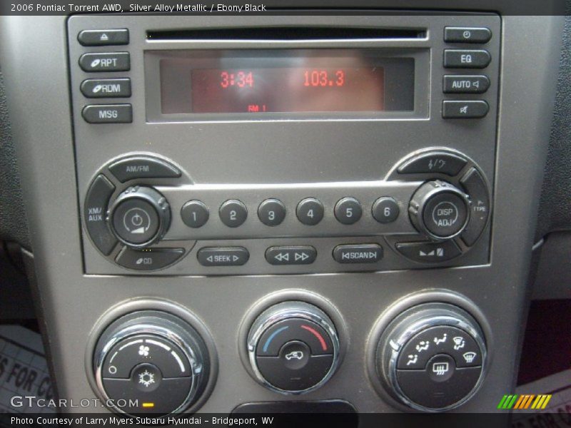 Silver Alloy Metallic / Ebony Black 2006 Pontiac Torrent AWD