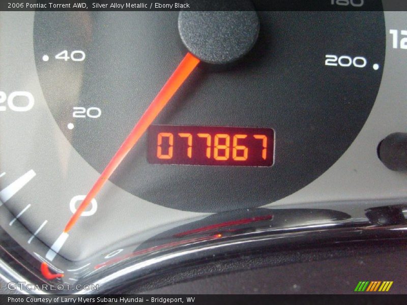 Silver Alloy Metallic / Ebony Black 2006 Pontiac Torrent AWD