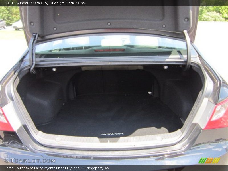 Midnight Black / Gray 2011 Hyundai Sonata GLS