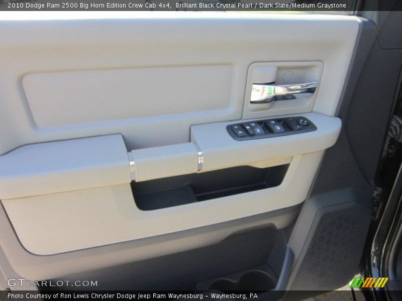 Brilliant Black Crystal Pearl / Dark Slate/Medium Graystone 2010 Dodge Ram 2500 Big Horn Edition Crew Cab 4x4