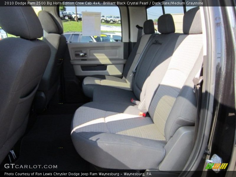 Brilliant Black Crystal Pearl / Dark Slate/Medium Graystone 2010 Dodge Ram 2500 Big Horn Edition Crew Cab 4x4