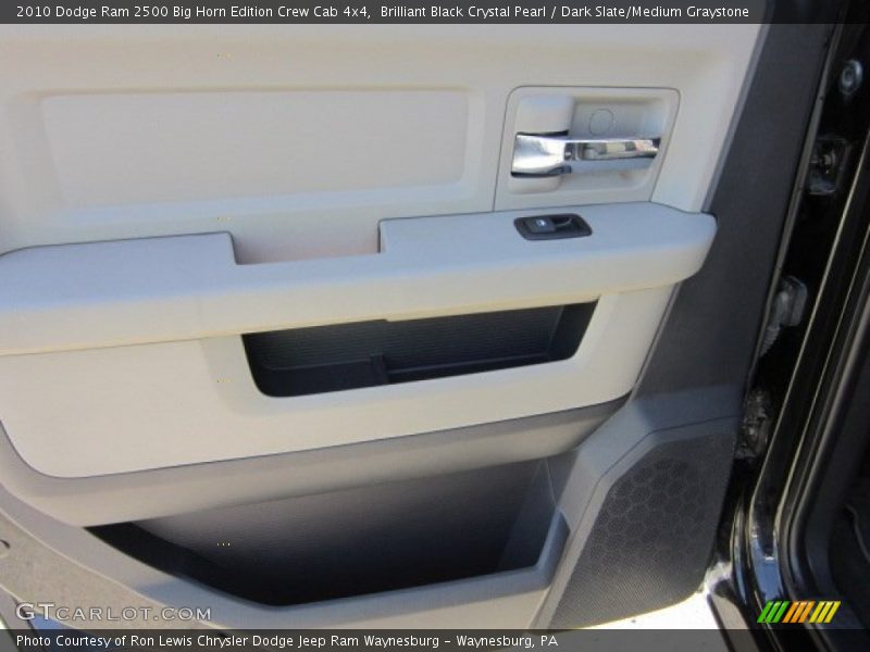 Brilliant Black Crystal Pearl / Dark Slate/Medium Graystone 2010 Dodge Ram 2500 Big Horn Edition Crew Cab 4x4