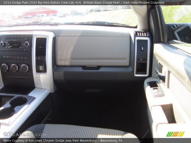 Brilliant Black Crystal Pearl / Dark Slate/Medium Graystone 2010 Dodge Ram 2500 Big Horn Edition Crew Cab 4x4