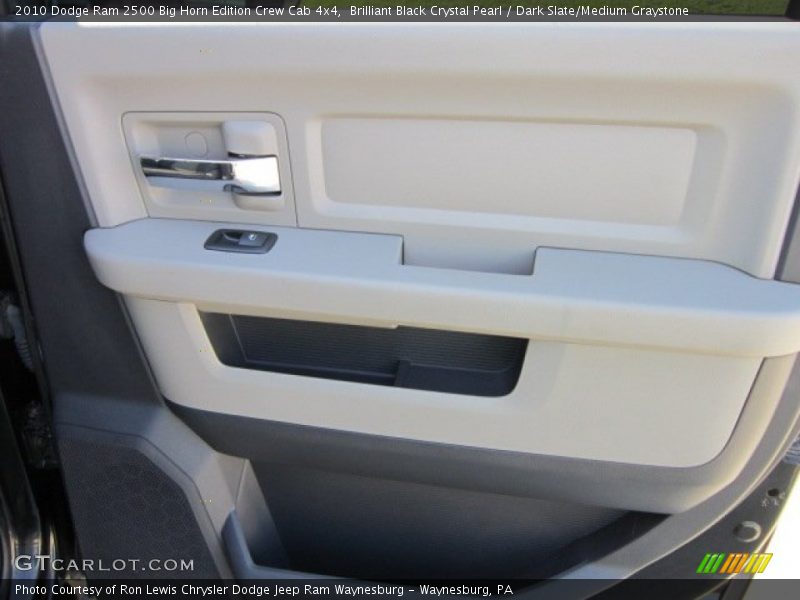 Brilliant Black Crystal Pearl / Dark Slate/Medium Graystone 2010 Dodge Ram 2500 Big Horn Edition Crew Cab 4x4