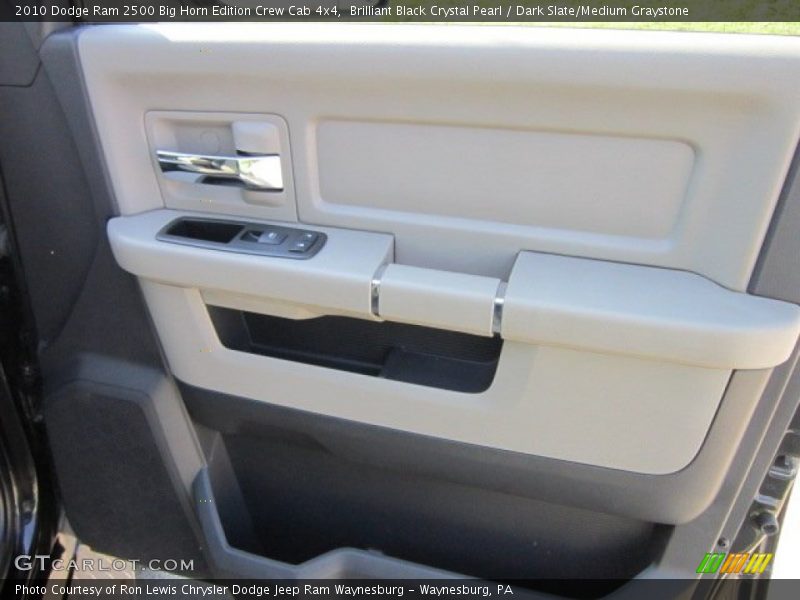 Brilliant Black Crystal Pearl / Dark Slate/Medium Graystone 2010 Dodge Ram 2500 Big Horn Edition Crew Cab 4x4