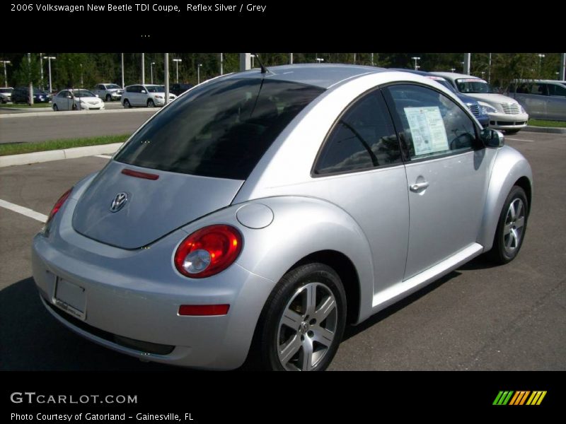 Reflex Silver / Grey 2006 Volkswagen New Beetle TDI Coupe