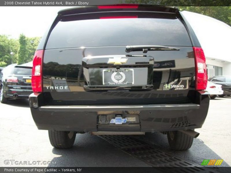 Black / Ebony 2008 Chevrolet Tahoe Hybrid 4x4