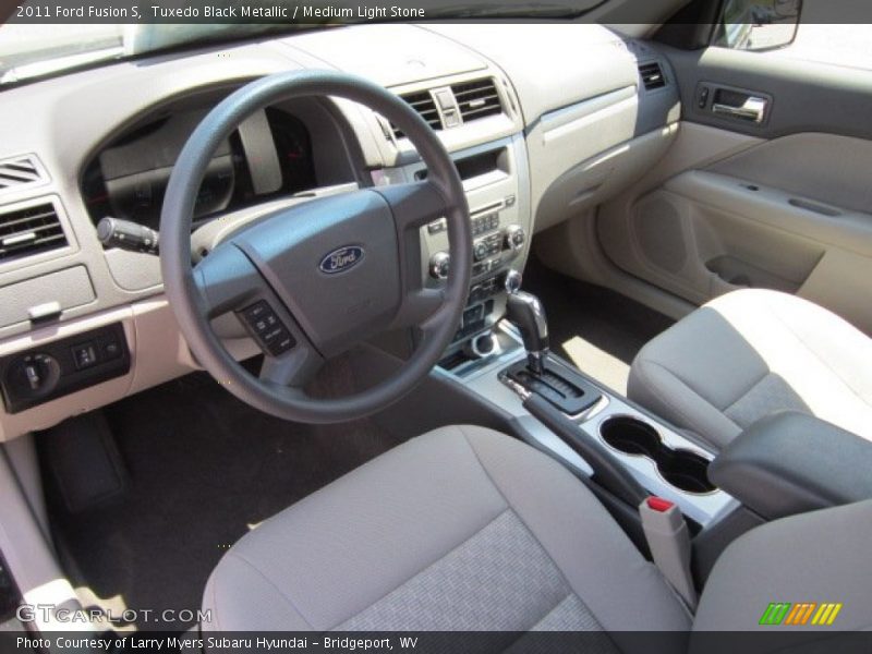 Medium Light Stone Interior - 2011 Fusion S 