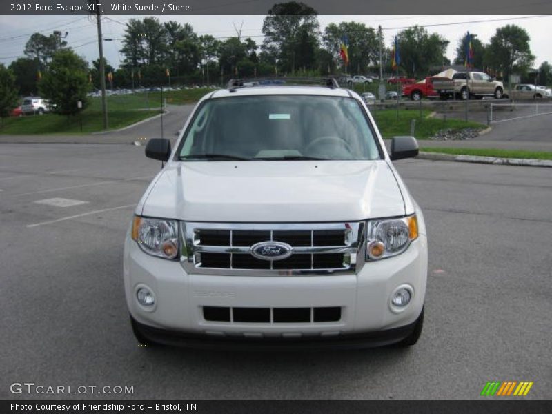White Suede / Stone 2012 Ford Escape XLT