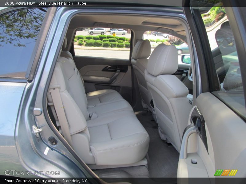 Steel Blue Metallic / Taupe 2008 Acura MDX