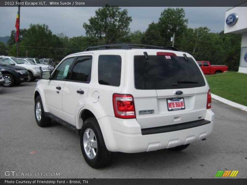 White Suede / Stone 2012 Ford Escape XLT