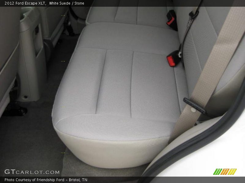 White Suede / Stone 2012 Ford Escape XLT