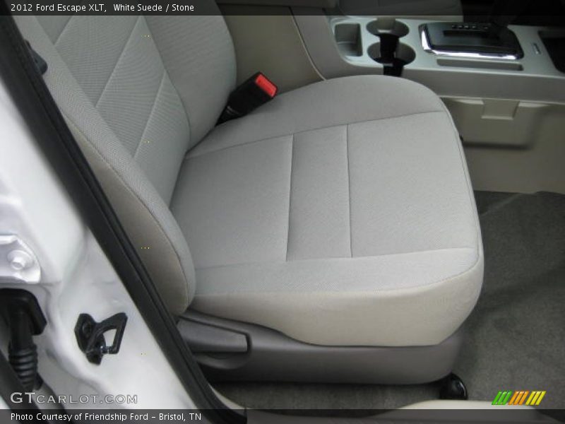 White Suede / Stone 2012 Ford Escape XLT