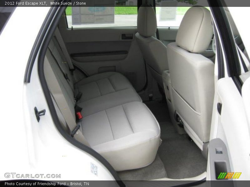 White Suede / Stone 2012 Ford Escape XLT