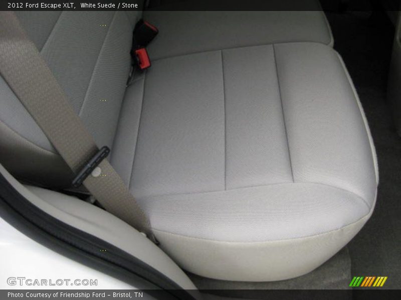 White Suede / Stone 2012 Ford Escape XLT