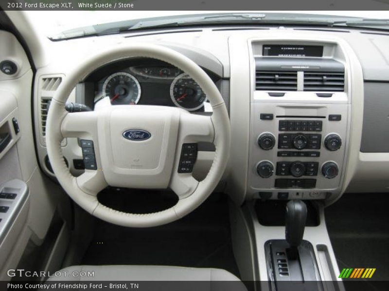 Dashboard of 2012 Escape XLT