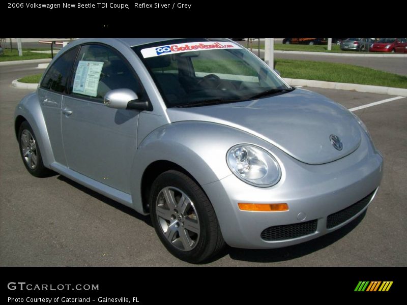 Reflex Silver / Grey 2006 Volkswagen New Beetle TDI Coupe