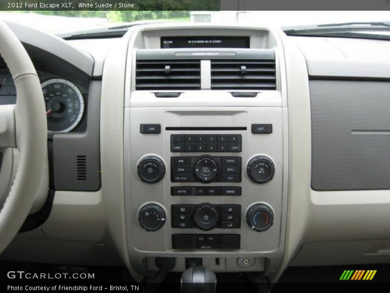 Controls of 2012 Escape XLT